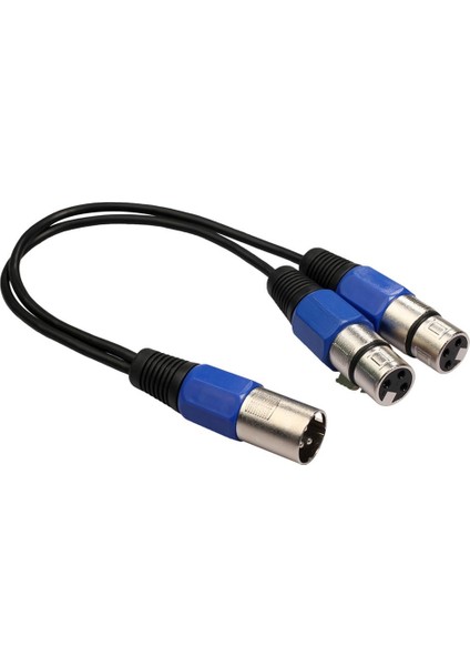 2x 3 Pimli Xlr Fişine Çift 2 Fe Y Ayırıcı Mikrofon Adaptör (Yurt Dışından) fırsatları