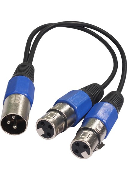 2x 3 Pimli Xlr Fişine Çift 2 Fe Y Ayırıcı Mikrofon Adaptör (Yurt Dışından) indirimleri