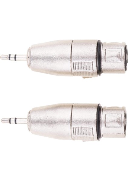 2x 3,5mm Stereo Ses Fişi Erkek - 3 Pin Xlr Dişi Mikrofon Konnektörü (Yurt Dışından) indirimleri