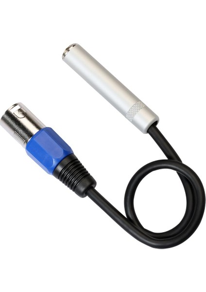 2 x Dengeli 3 Pimli Xlr ERKEK-6.35MM Kadın /erkek Stereo Kablo Erkek Kablosu+Kadın Kablosu (Yurt Dışından) fiyatları