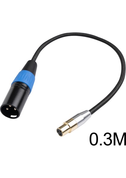 4.5mm Mini Xlr Dişi Ila Xlr Erkek Stereo Ses Adaptör Kablosu Mini Jak 0.3m (Yurt Dışından) modelleri