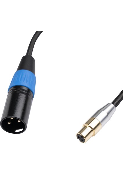4.5mm Mini Xlr Dişi Ila Xlr Erkek Stereo Ses Adaptör Kablosu Mini Jak 0.3m (Yurt Dışından) fırsatları