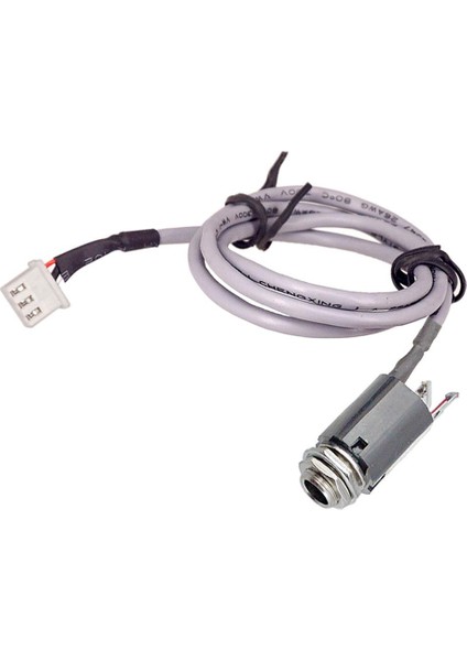 Akustik Gitar Pickup Eq Preamp Kablosu 3 Pin Fiş 6.35MM Soket (Yurt Dışından)