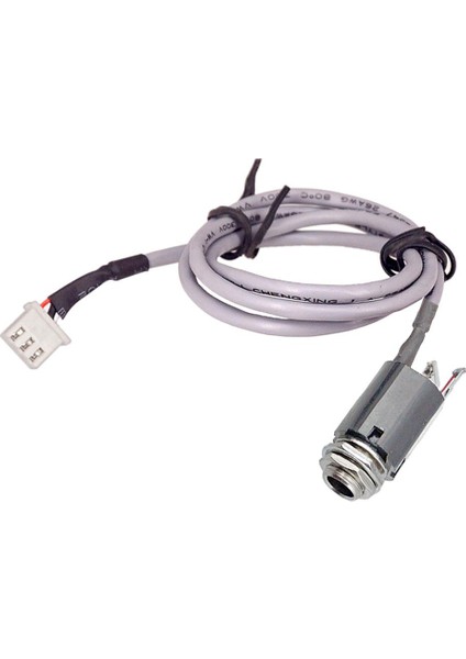 Akustik Gitar Pickup Eq Preamp Kablosu 3 Pin Fiş 6.35MM Soket (Yurt Dışından)