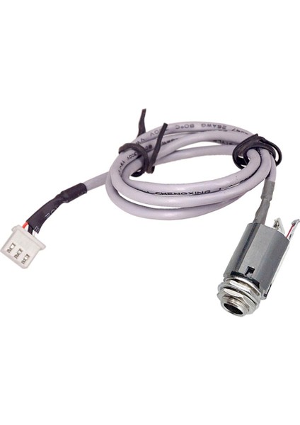 Akustik Gitar Pickup Eq Preamp Kablosu 3 Pin Fiş 6.35MM Soket (Yurt Dışından)
