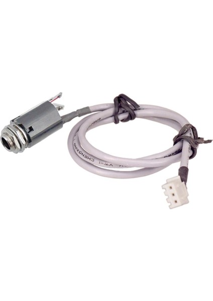 Akustik Gitar Pickup Eq Preamp Kablosu 3 Pin Fiş 6.35MM Soket (Yurt Dışından)