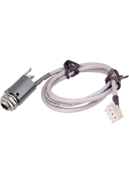 Akustik Gitar Pickup Eq Preamp Kablosu 3 Pin Fiş 6.35MM Soket (Yurt Dışından)