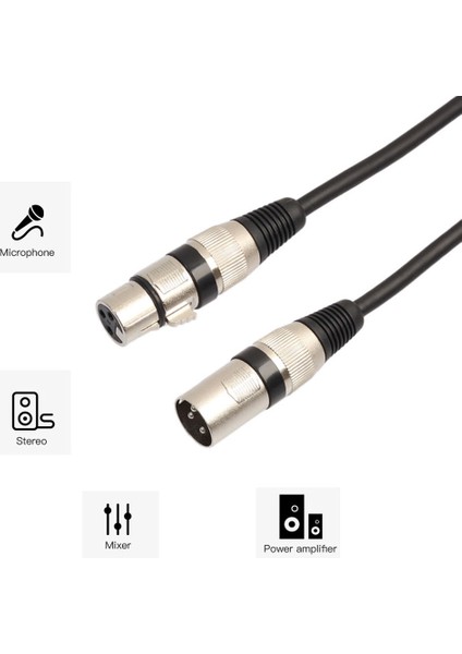 3pin Xlr Bağlantı Kablosu Aşama Işık Tel Hareketli Kafa Parlak 9.84FT (Yurt Dışından) modelleri