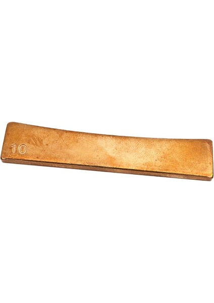 Pirinç Gitar Fret Basın Caul Insert Gitarist Luthier Aracı Altın 10 '' (Yurt Dışından)