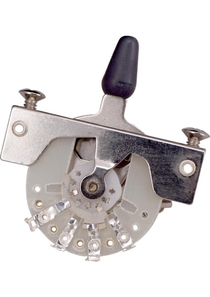 Çinko Alaşım Gümüş 5 Yolu Değişim Anahtarı Seçici Elektro Gitar Değiştirme (Yurt Dışından)