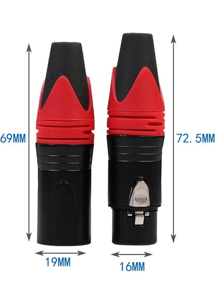 10X 3 Pin Xlr Mikrofon Fiş Ses Kablosu Konnektörü Erkek ve Kadın Dıy (Yurt Dışından) indirimleri