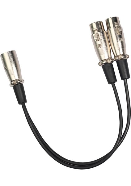Magideal Xlr - 2 Xlr Tapaları Adaptör Kablosu Ekipmanı Ayırıcı Kablosu (Yurt Dışından)