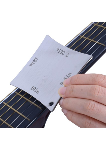 Paslanmaz Çelik Luthier Aracı Ölçüm Aracı R20 Elektro Gitar Parçaları Için (Yurt Dışından) modelleri