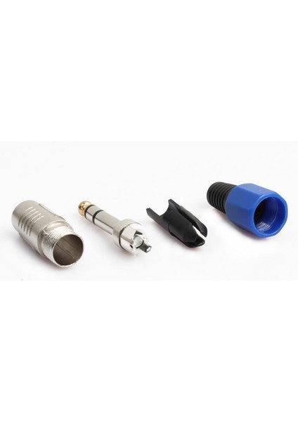 Taşınabilir 10 Adet Mikrofon Kablosu 6.35MM Stereo Adaptör Konektörleri (Yurt Dışından) indirimleri