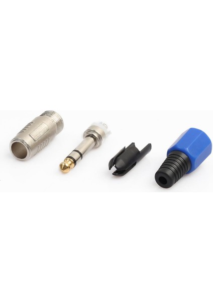 Mikrofon Elektro Gitar Parçaları Için 5x Alaşım 6.35MM Fiş Stereo Adaptörleri (Yurt Dışından) fiyatları