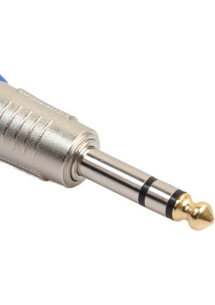 Mikrofon Elektro Gitar Parçaları Için 5x Alaşım 6.35MM Fiş Stereo Adaptörleri (Yurt Dışından) indirimleri