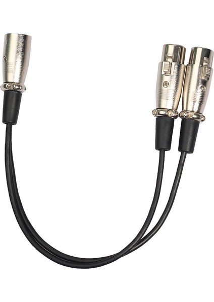 2 Adet 3 Pimli Xlr Fişine Çift 2 Y Ayırıcı Mikrofon Kablosu (Yurt Dışından) modelleri