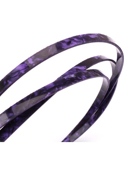 2xpurple Selüloid Gitar Bağlayıcı Purfling Şeridi 1620X6X1.5MM Gitar Için Uygun (Yurt Dışından) fırsatları