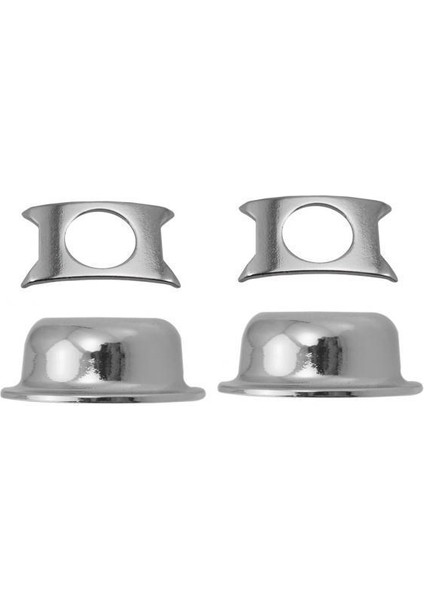 2x2 Parça Yuvarlak Metal Jak Plakası Soketi Kapak Kapağı Gitar Için Gümüş 2 Adet (Yurt Dışından) fiyatları