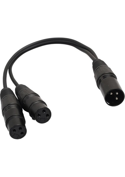2x Xlr Y-Sprıtter Kablosu 3pın Mali Takımı Çift Dişi Mikrofon Kablosuna 1ft (Yurt Dışından) fiyatları