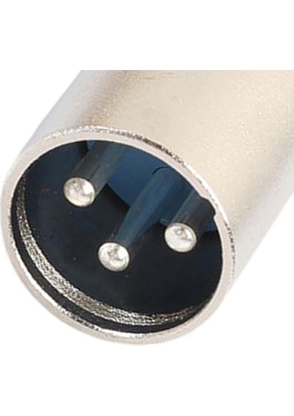 Xlr 3pin Erkek - Xlr Erkek Fiş Gitar Amplifikatörü Ses Adaptör Konnektörü (Yurt Dışından)
