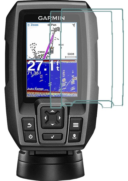 Garmin Striker 4/4 Dv / 4 Cv Balık Bulucu Gps Ekran Koruyucu (2 Adet)