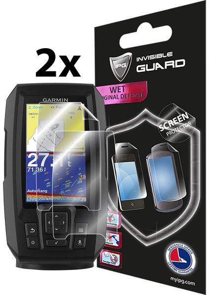 Garmin Striker 4 Plus Balık Bulucu Gps Ekran Koruyucu (2 Adet)