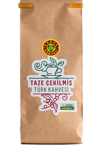 Kahve Dünyası Taze Çekilmiş Türk Kahvesi Orta Kavrulmuş 200 gr