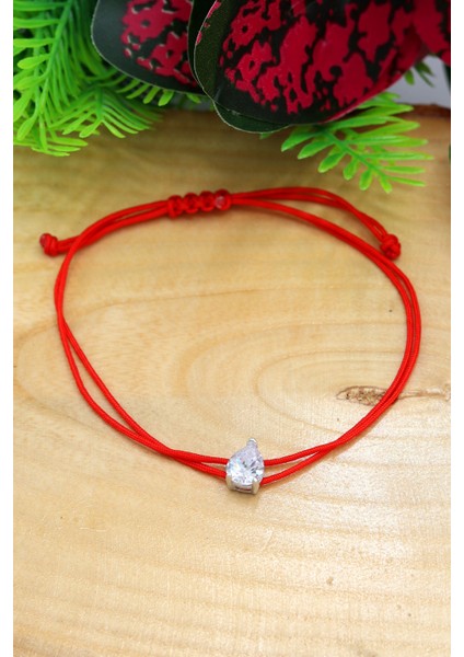 Zirkon Taşlı Asansörlü Kadın Gümüş Bileklik 201022203