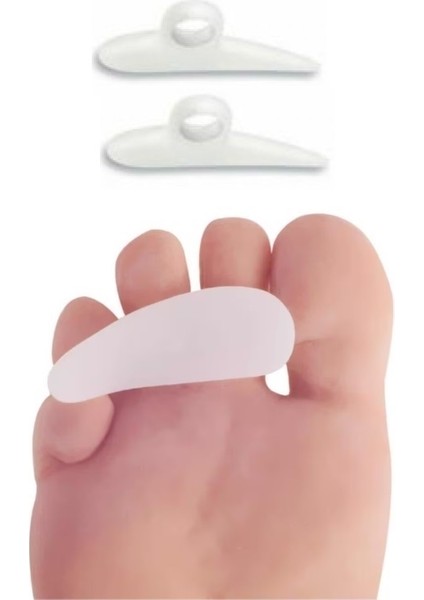 Tek Parmağa Geçen Koruyucu Parmak Ayırıcı Silikon Çekiç (1 Çift) modelleri