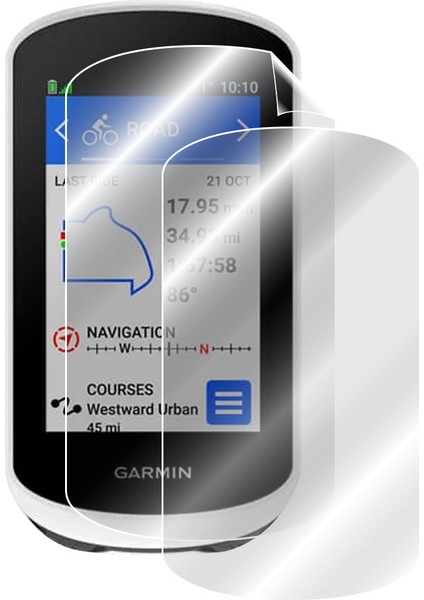 Garmin Edge Explore 2 - Explore 2 Power Bisiklet Bilgisayarı Ekran Koruyucu (2 Adet)