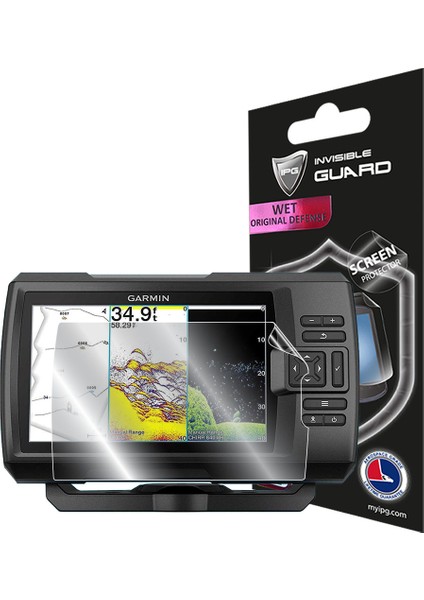 Garmin Striker Vivid 5cv Plus Scv 5" Fishfinder Balık Bulucu Gps Ekran Koruyucu