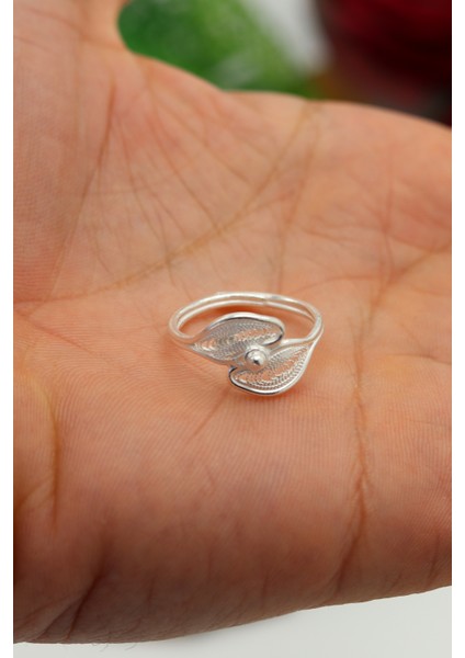 925 Ayar Gümüş Telkari Yüzük 201022099 fiyatları