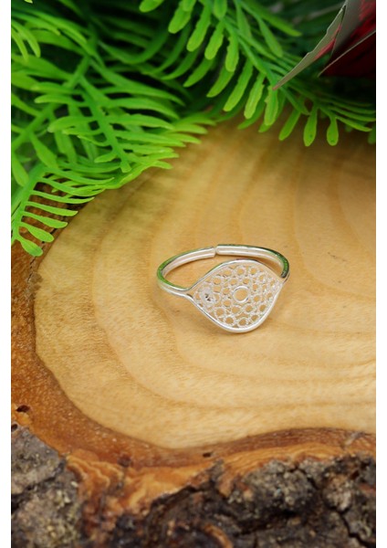 925 Ayar Gümüş Telkari Yüzük 201022106