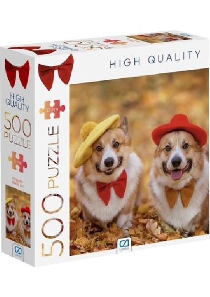 Puzzle Köpekler 500 Parça