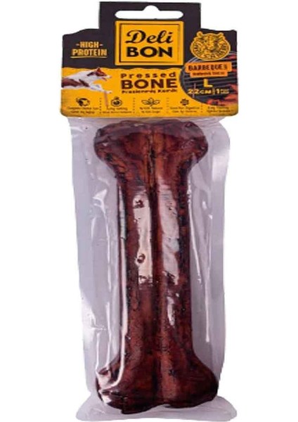 Deri Pres Kemik Barbekü 22 cm 1 Li Paket