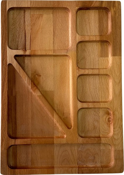 Ahşap Büyük Boy Kahvaltı Ve Sunum Tabağı modelleri