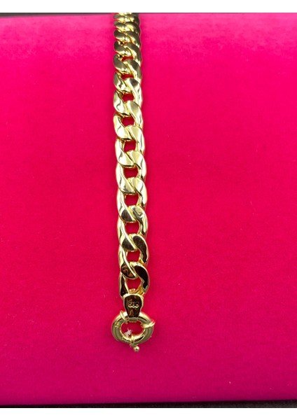 14 Ayar Altın Günlük Gurmet Bileklik Sade Şık modelleri