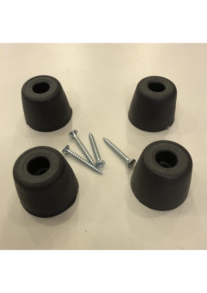 Mobilya Sandık Koltuk Puf Ayağı 3cm (4 Adet)