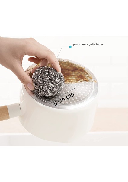 Bulaşık Teli Paslanmaz Çelik Tel Çok Sert Yüzeylere 718362 modelleri