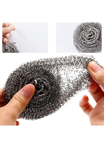 Bulaşık Teli Paslanmaz Çelik Tel Çok Sert Yüzeylere 718362 fırsatları