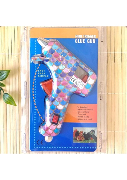 Desenli Silikon Tabancası Glue Gun Küçük Boy 20W 1890