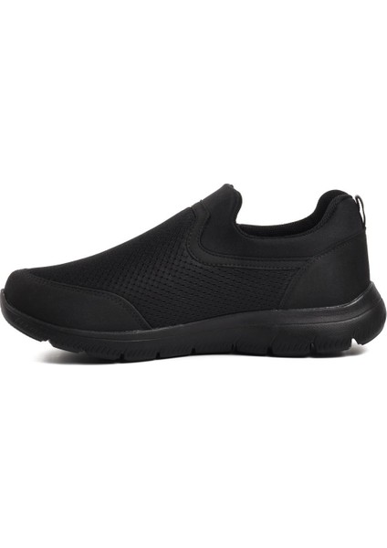 Pest Siyah-Siyah Fileli Comfort Erkek Spor Ayakkabı