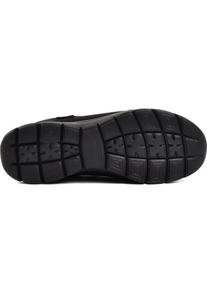 Pest Siyah-Siyah Fileli Comfort Erkek Spor Ayakkabı