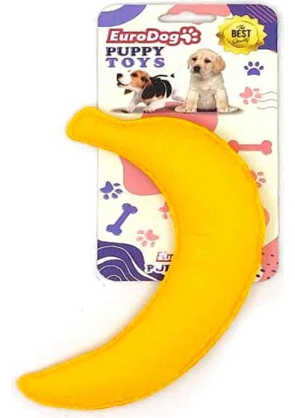 Puppy Pet Toys Muz Şeklinde Köpek Oyuncağı