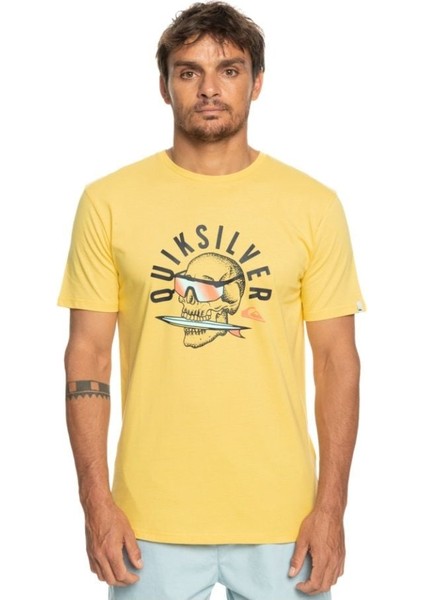 Qsrockınskull M Tees Renkli Erkek T-Shirt EQYZT07278-YFB0