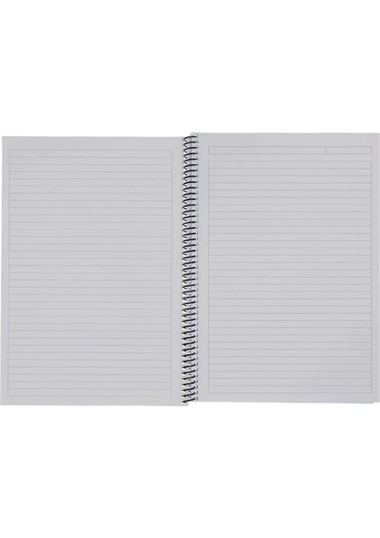 10 Adet A4 Pastel Show Spiralli 72 Yaprak Çizgili Defter