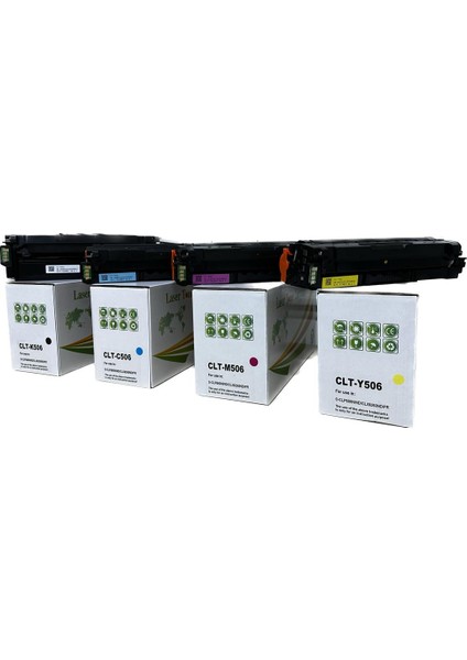 IPM Toner Samsung C-M-Y-K506L Muadil Toner Seti- CLP-680/CLT-K506L/SU175A