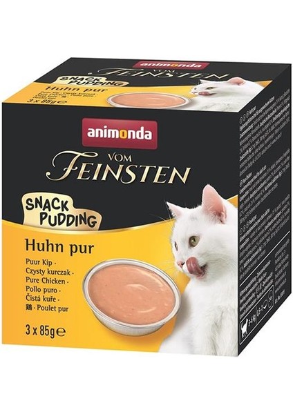 Tavuklu Yetişkin Kedi Pudingi 85GR 3lü