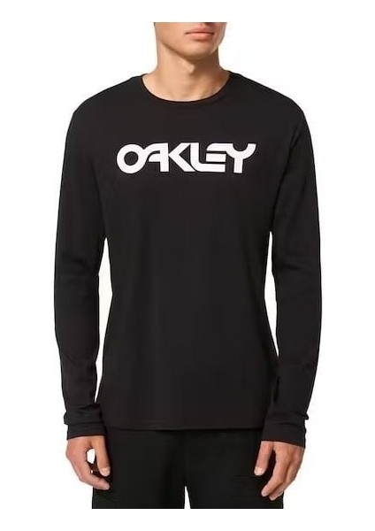 Mark Iı L/s Tee 2.0 Black/white L Erkek Outdoor T-Shirt